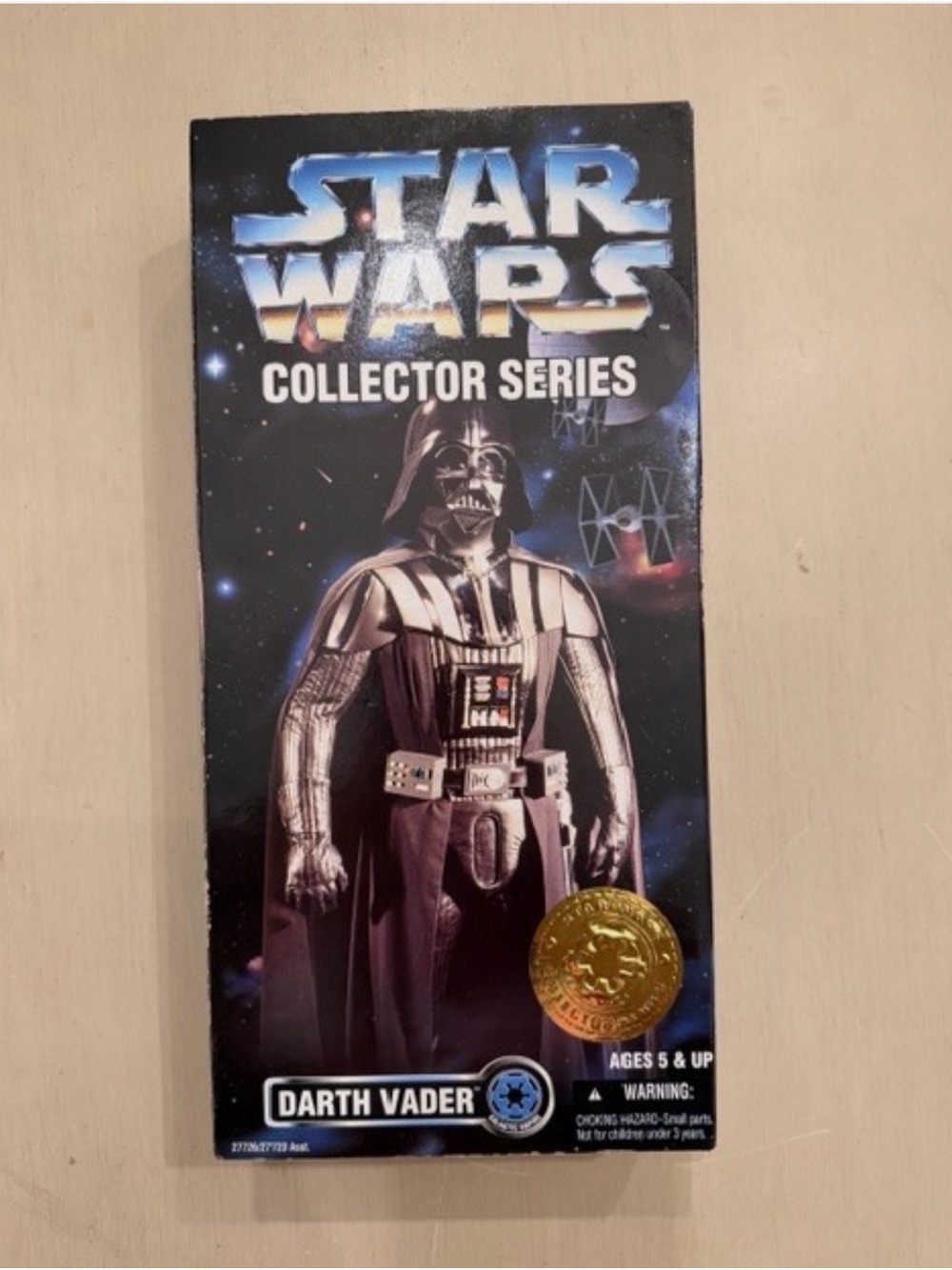 Star Wars 1996 Kenner Darth Vader 12" Action Figure Collector's Series, Sealed